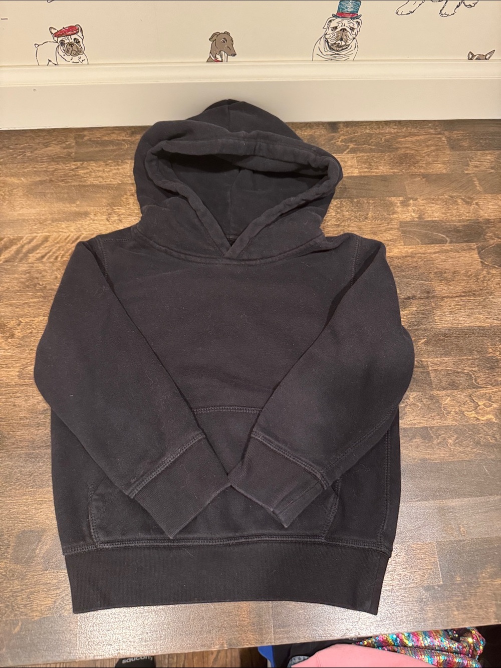 5T GAP Black Hooded Sweatshirt